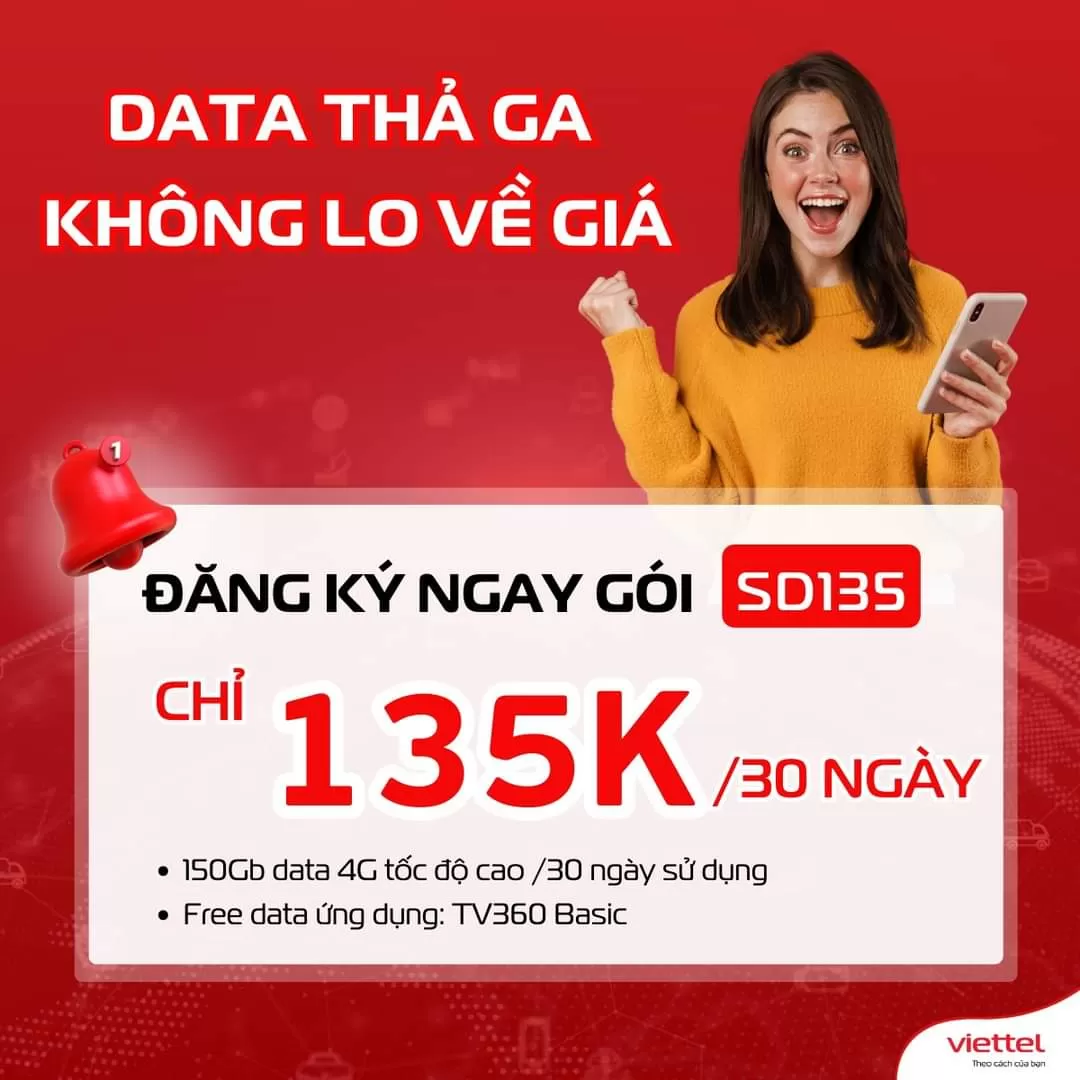 sd135 goi 4g viettel 5gb ngay